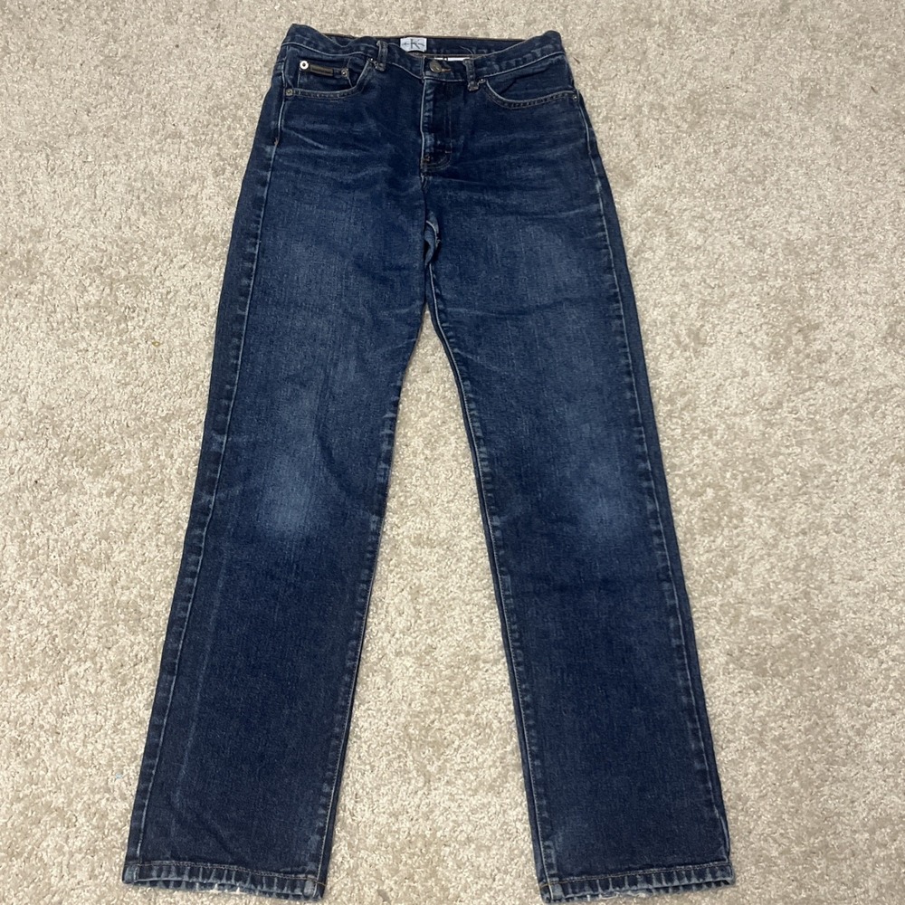 CK Calvin Klein 90's Jeans Women's Size 5 Straight Leg Inseam 32"